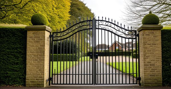 Explore premium electric gates in kent for security and style